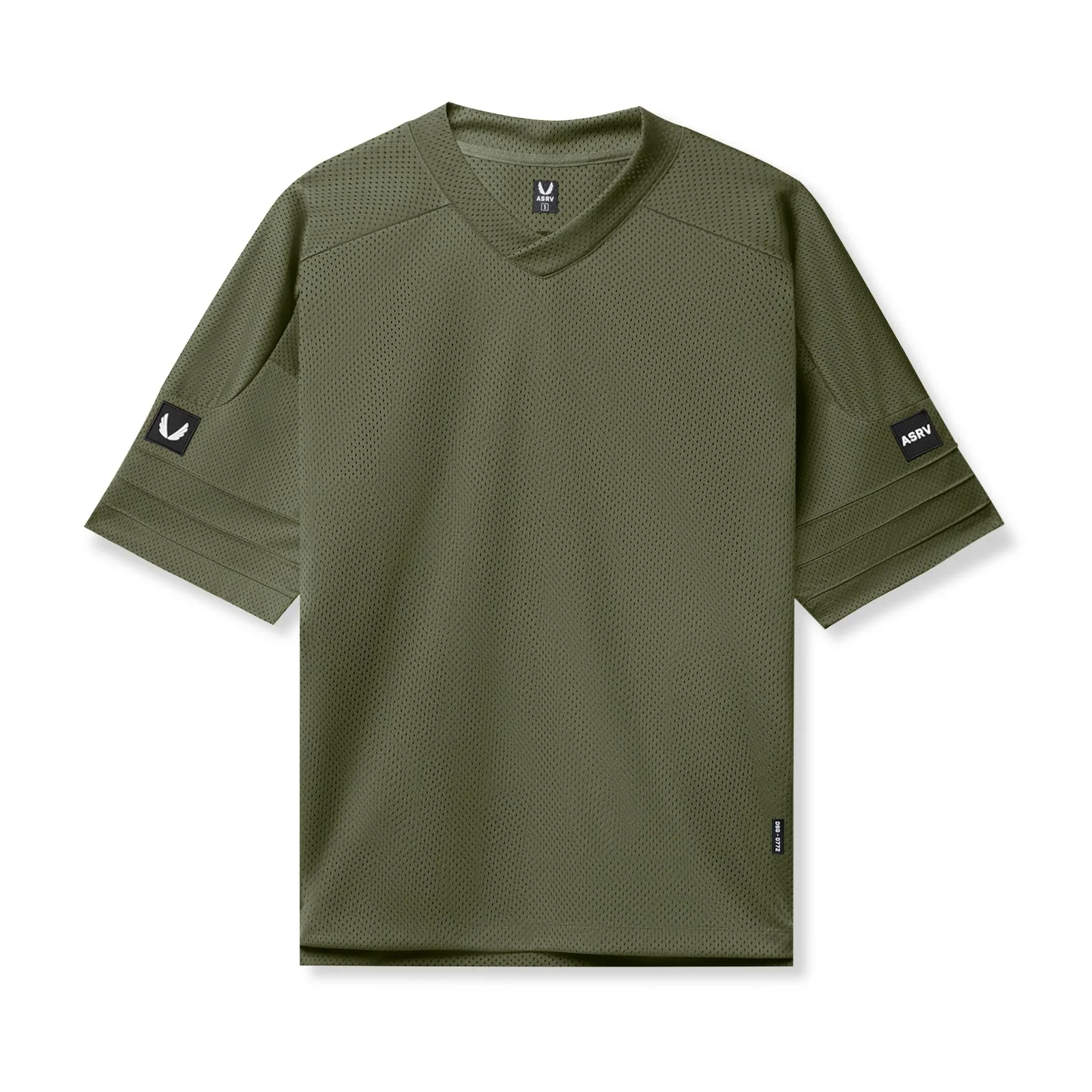 0772. SilverPlus™ Mesh Oversized Jersey - Olive