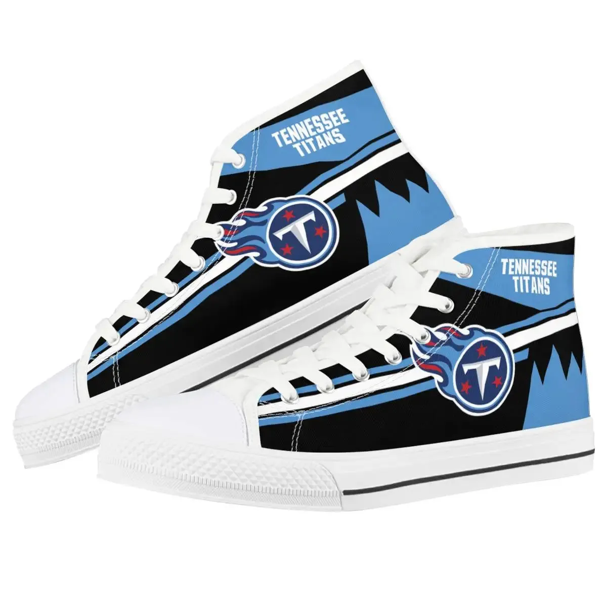 1 Pairs Custom American Football Team Walking Style Shoes Fashion Luxury Canvas Trendy High Top Shoes Sneakers