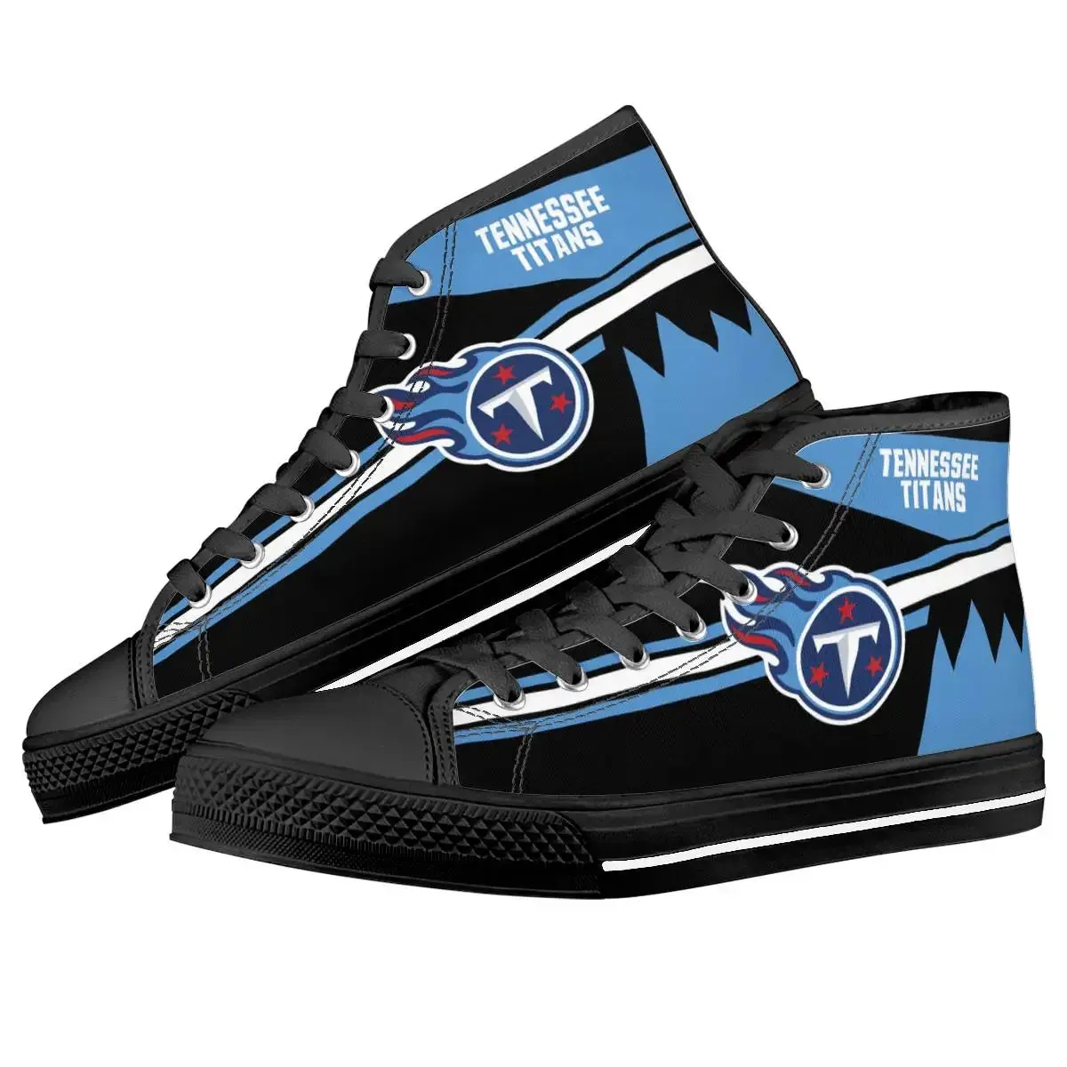 1 Pairs Custom American Football Team Walking Style Shoes Fashion Luxury Canvas Trendy High Top Shoes Sneakers