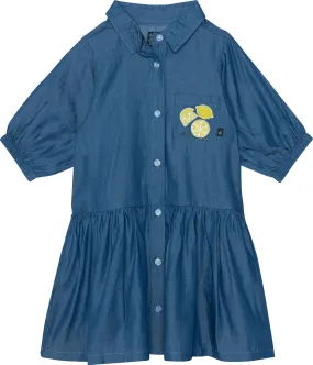 3/4 Sleeve Dress with Pocket - Big Girls|-|Robe à manches 3/4 avec poche - Grande Fille