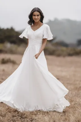 Allure Bridals Modest Dress M685