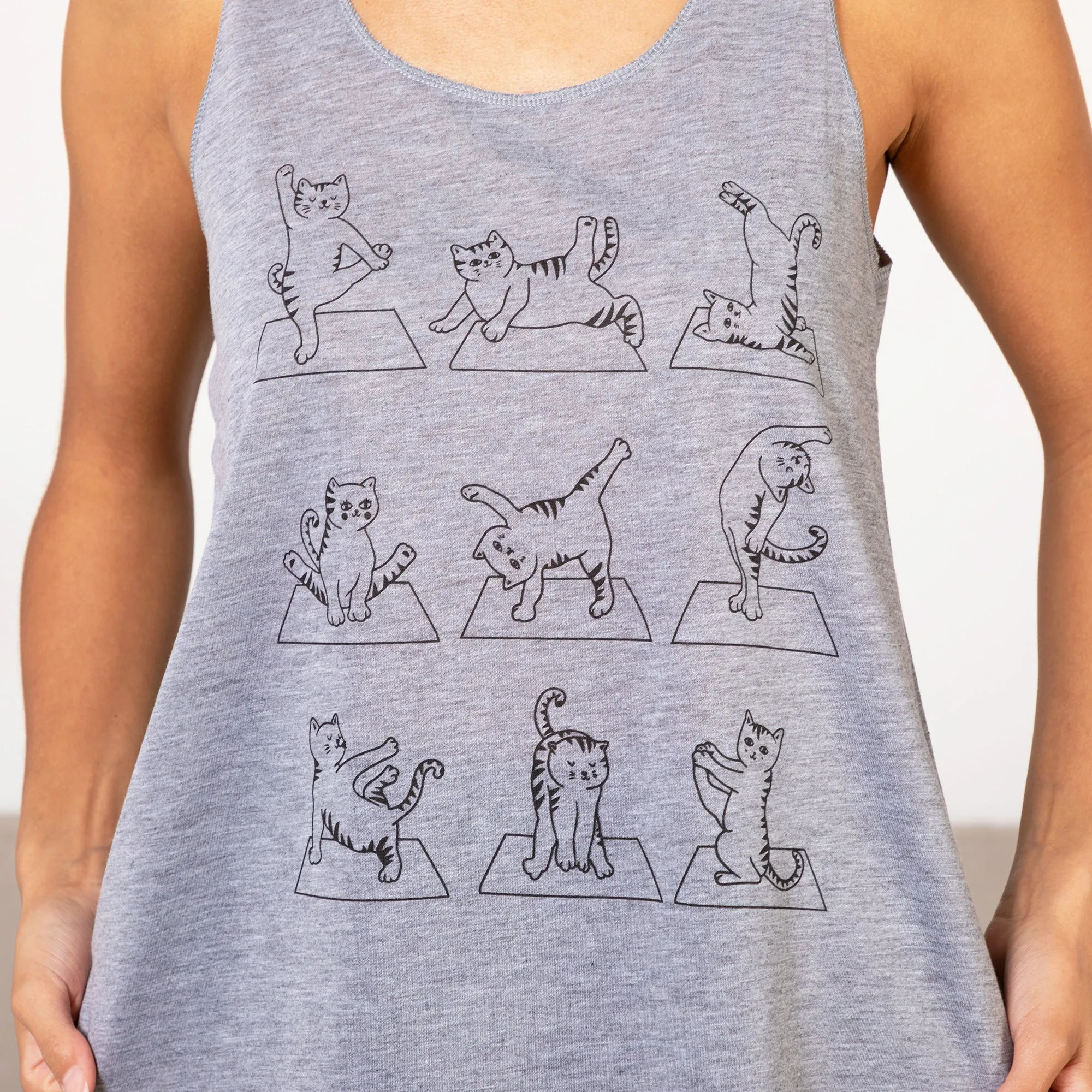 Animal Yoga Pose Tank Top