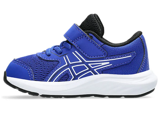 ASICS KID'S CONTEND 9 BLUE/WHITE RUNNING SHOES