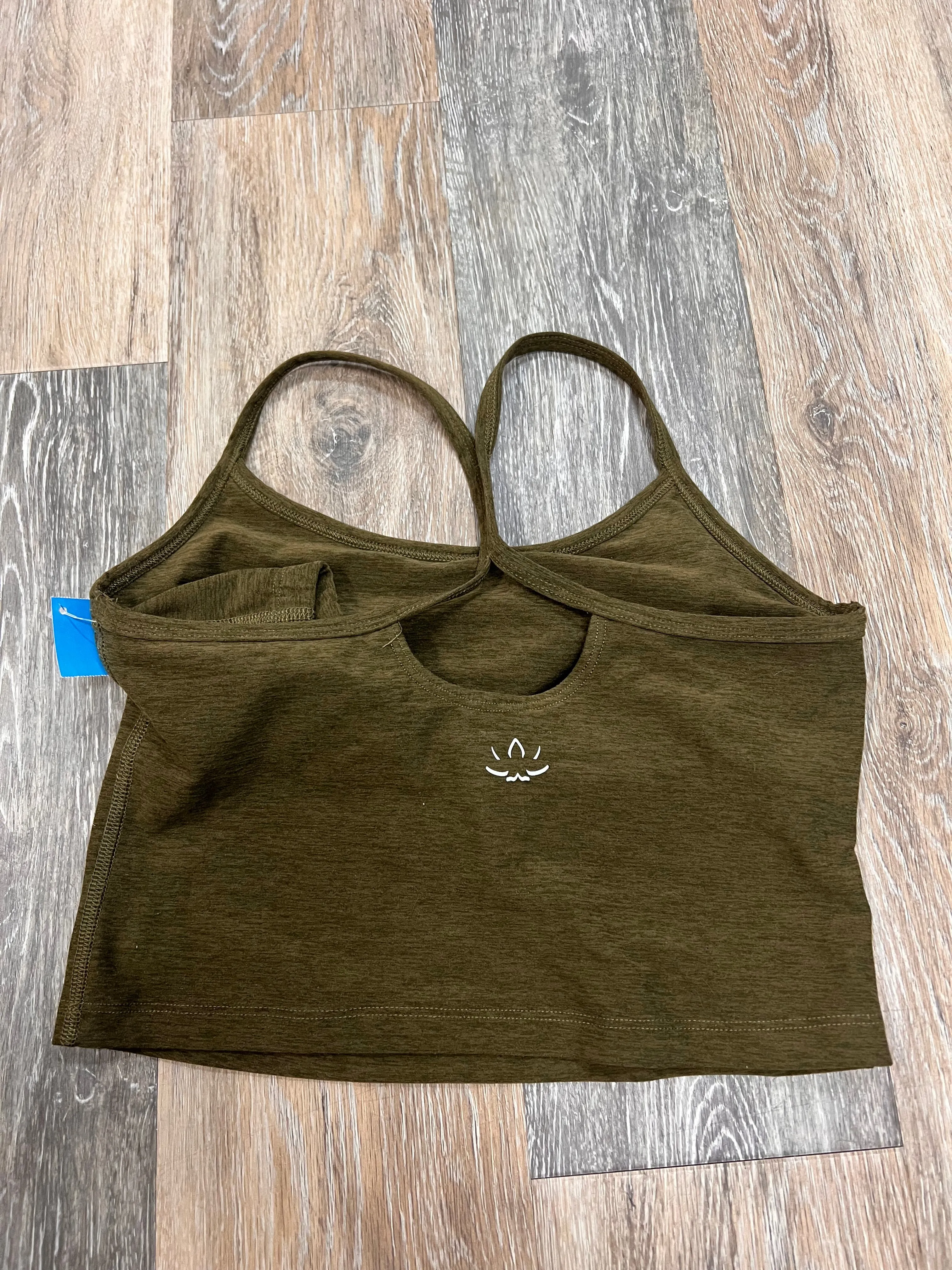 Athletic Tank Top By Beyond Yoga In Green, Size: M