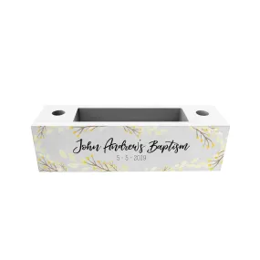 Autumn Flower Personalized Long Penholder