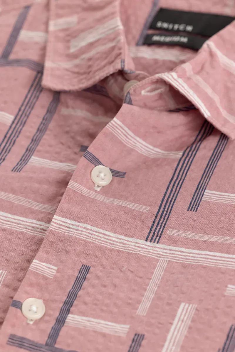 Azuregrid Abstract Pink Shirt