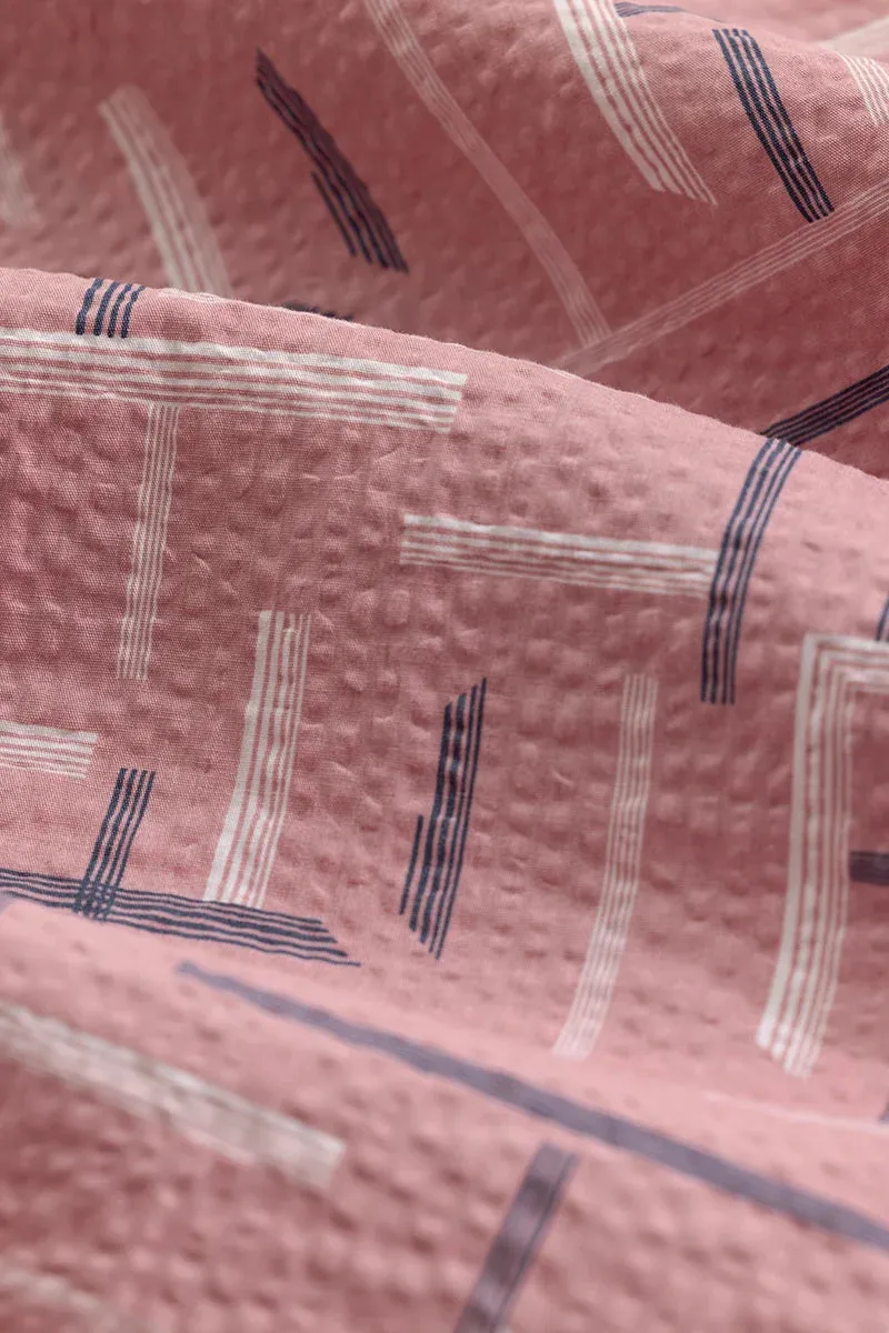 Azuregrid Abstract Pink Shirt