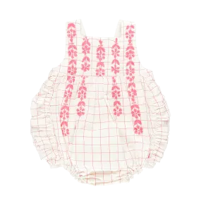 Baby Girls Betty Bubble - Pink Tattersall