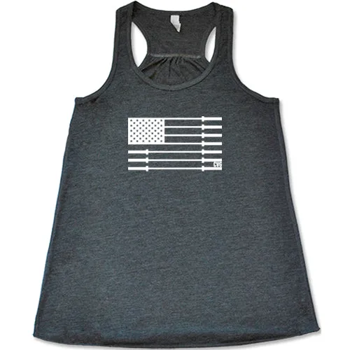 Barbell American Flag Shirt