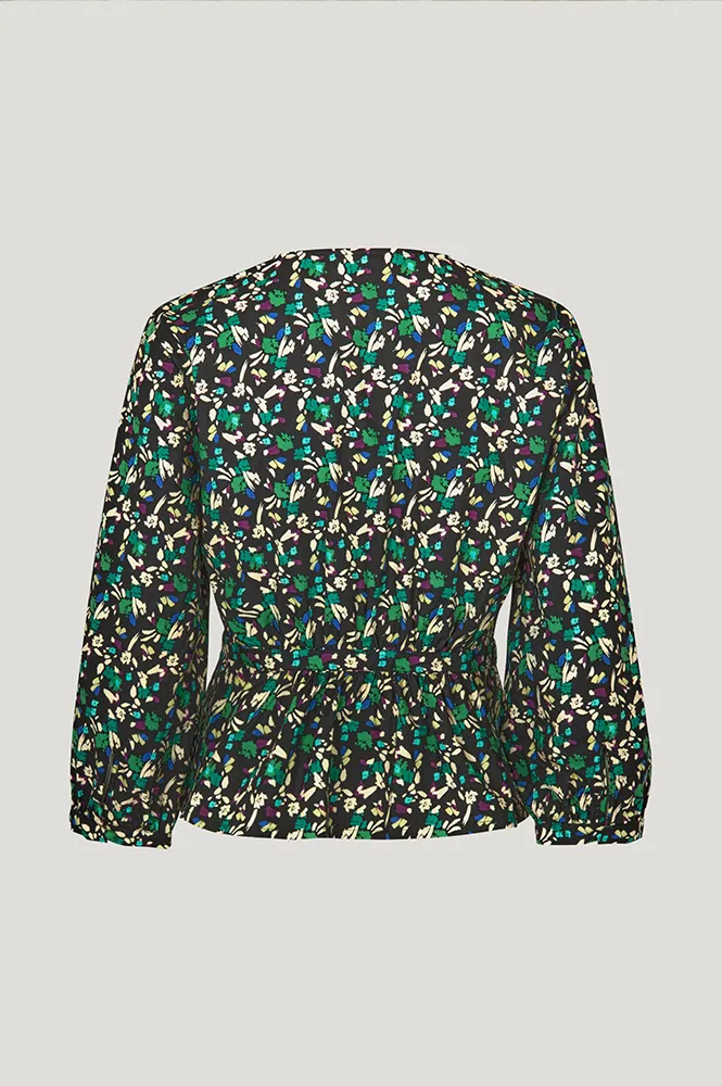 Baum Und Pferdgarten Mayzie Black Dandy Flower Blouse