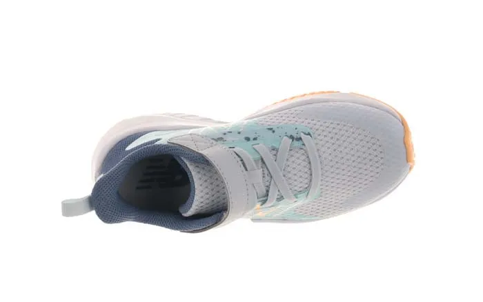 Big Girl New Balance Rave Run v2 A/C in Ice Blue/Bright Cyan/Solar Flare