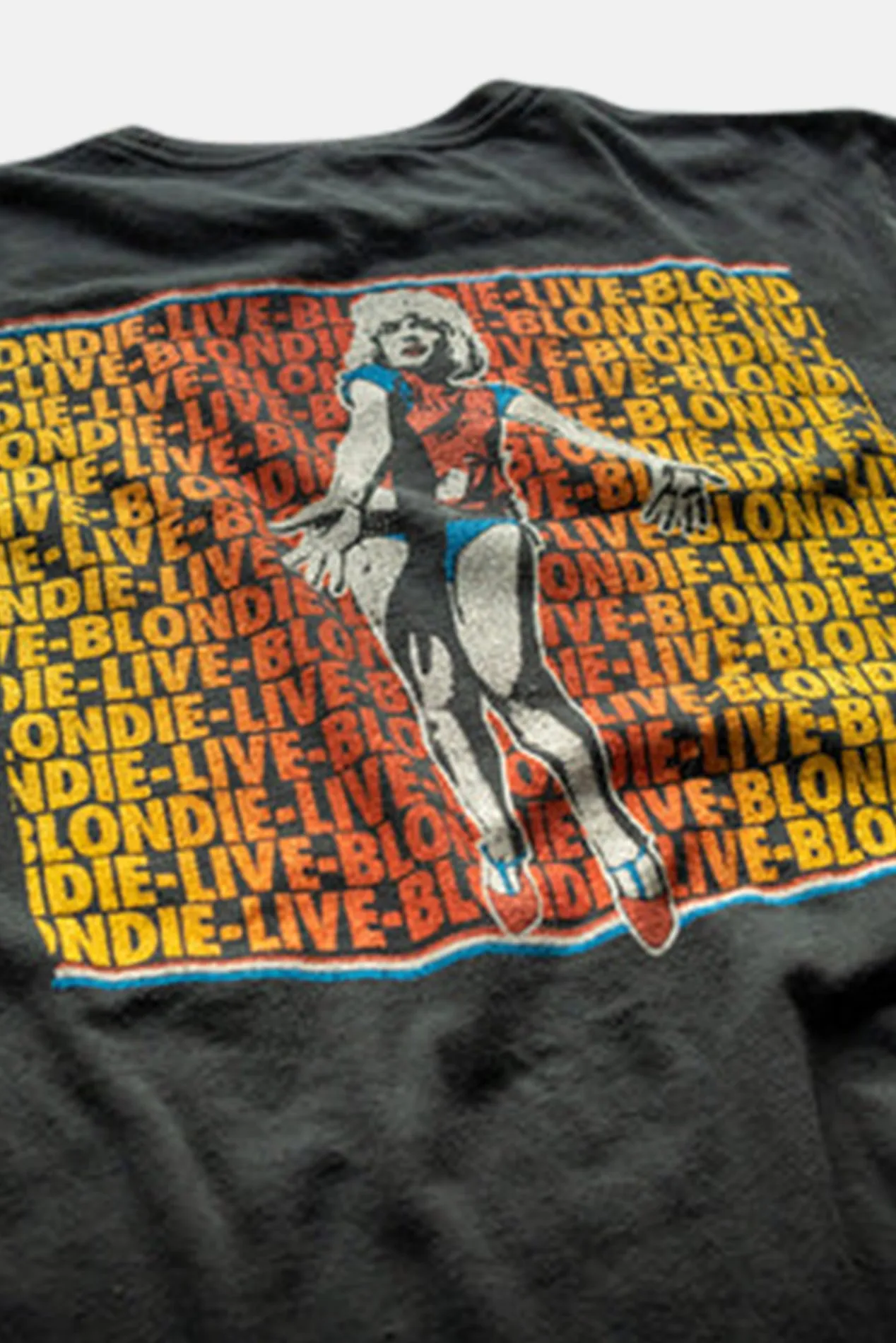 Blondie In The Flesh Tee Coal Pigment