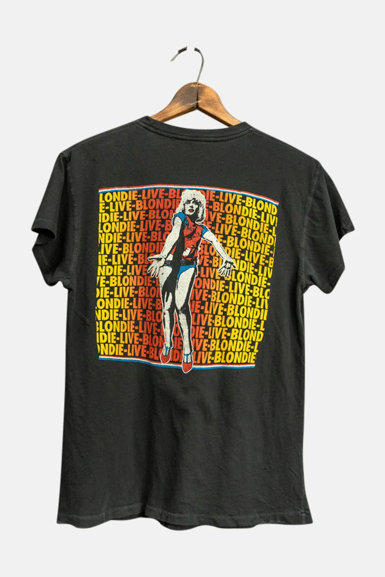 Blondie In The Flesh Tee Coal Pigment