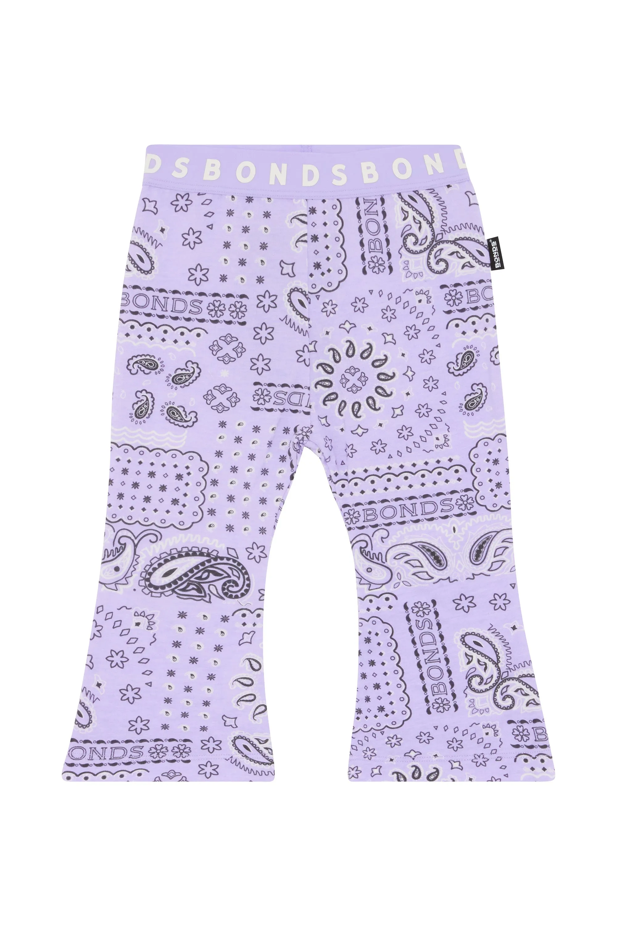 Bonds Roomies Flare - Paisley Paradise Lilac