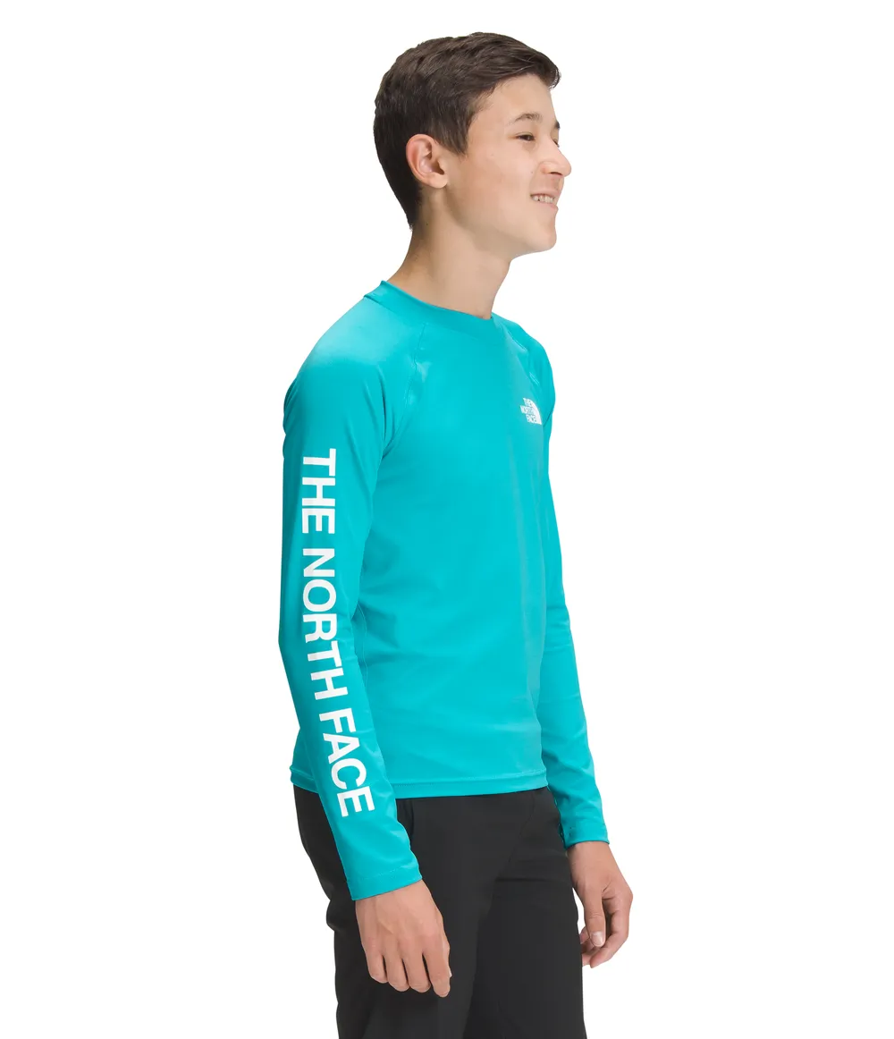 Boys' The North Face Youth Amphibious Longsleeve Sun T-Shirt