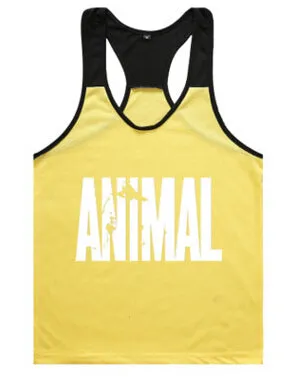 Brand gym vest clothes fitness mens muscle bodybuilding undershirt tank tops men gym sleeveless singlet clothing