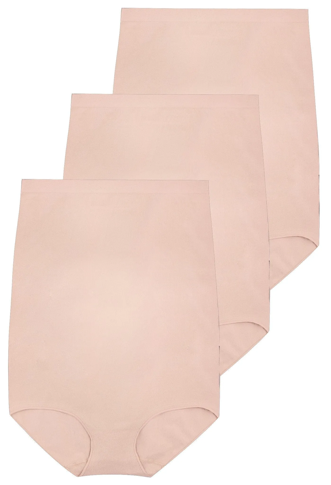 Bridget's Cotton Rich Full Brief - Neutrals 3 Pack