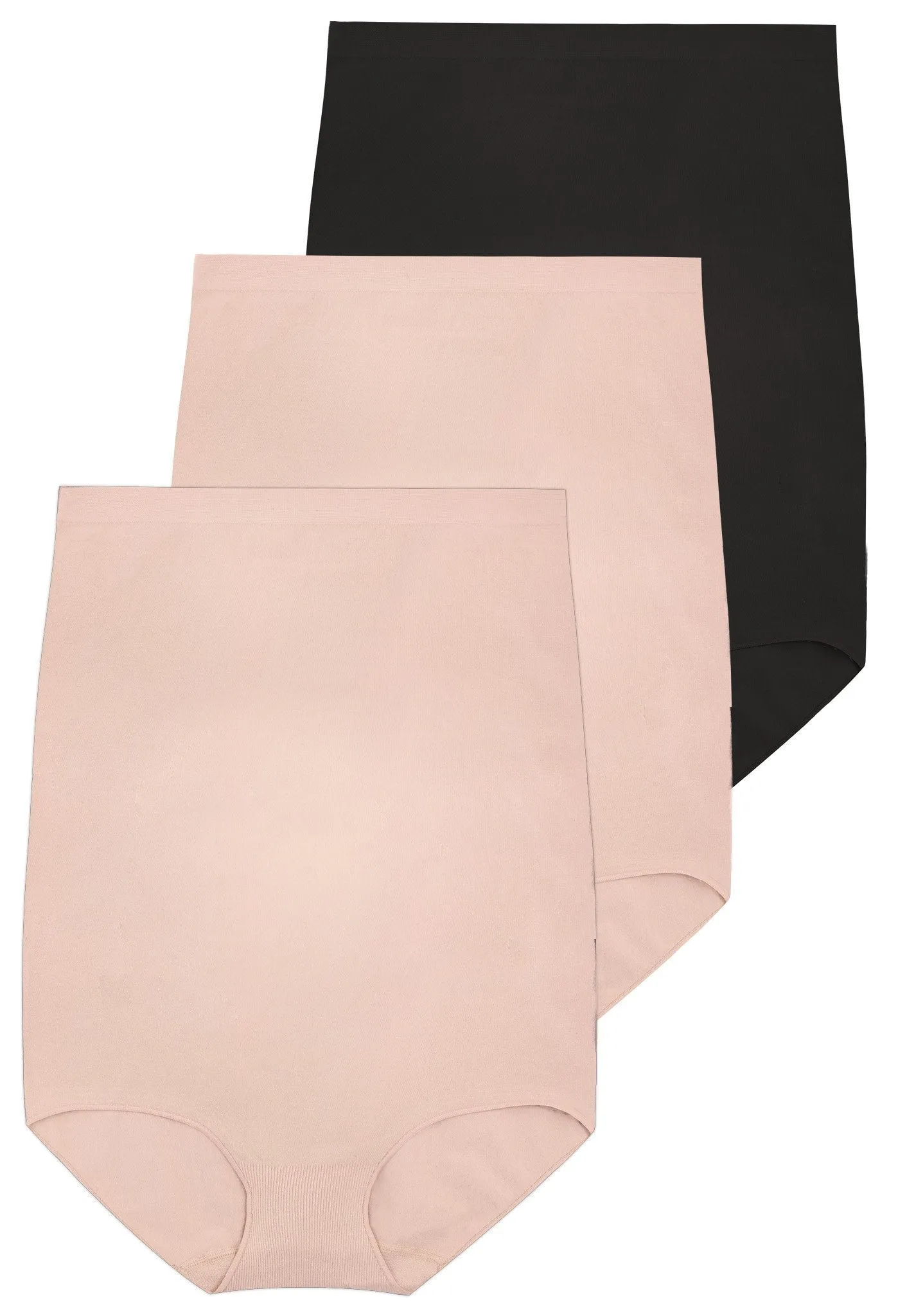 Bridget's Cotton Rich Full Brief - Neutrals 3 Pack