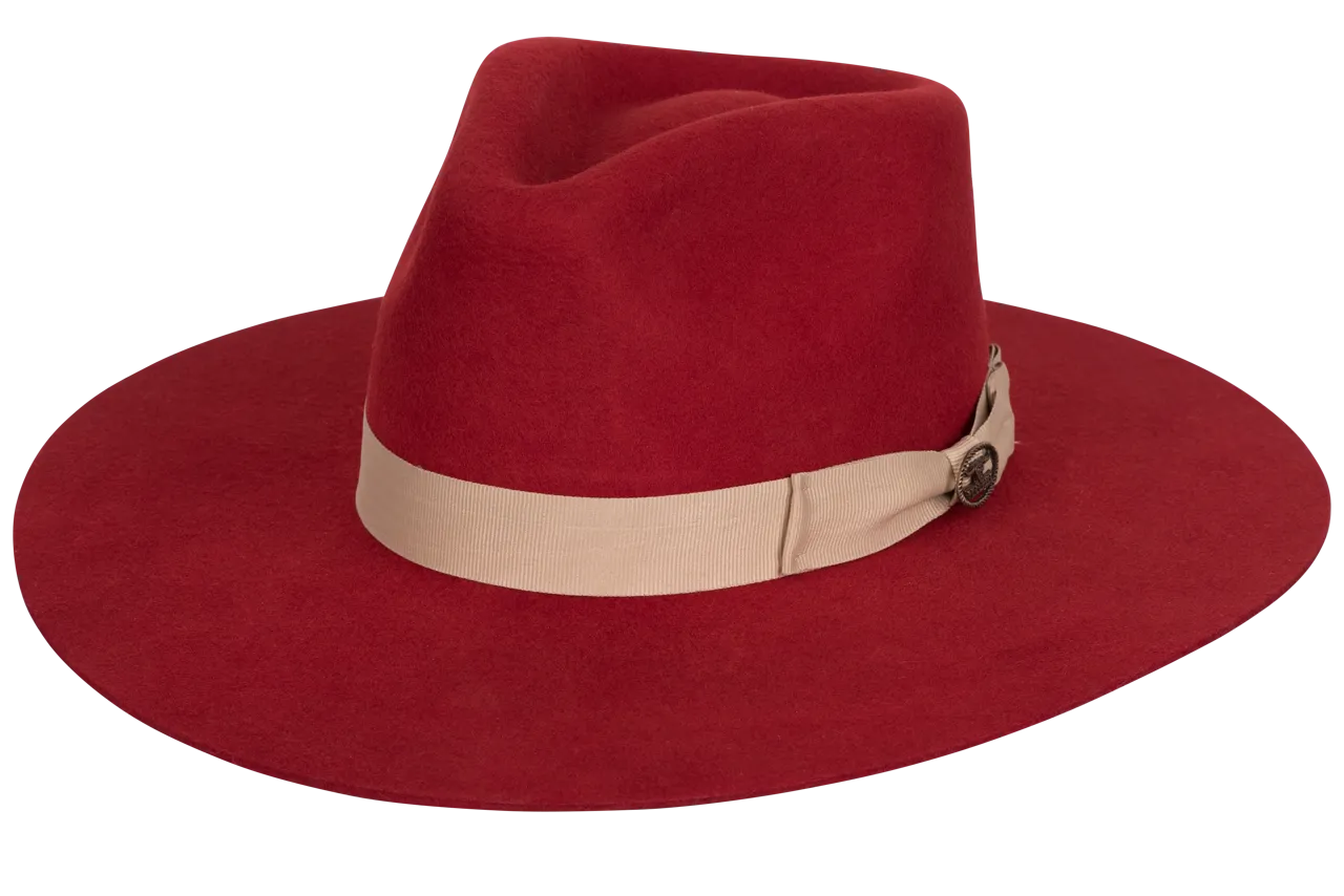 Bullhide Street Gossip Wool Hat - Red