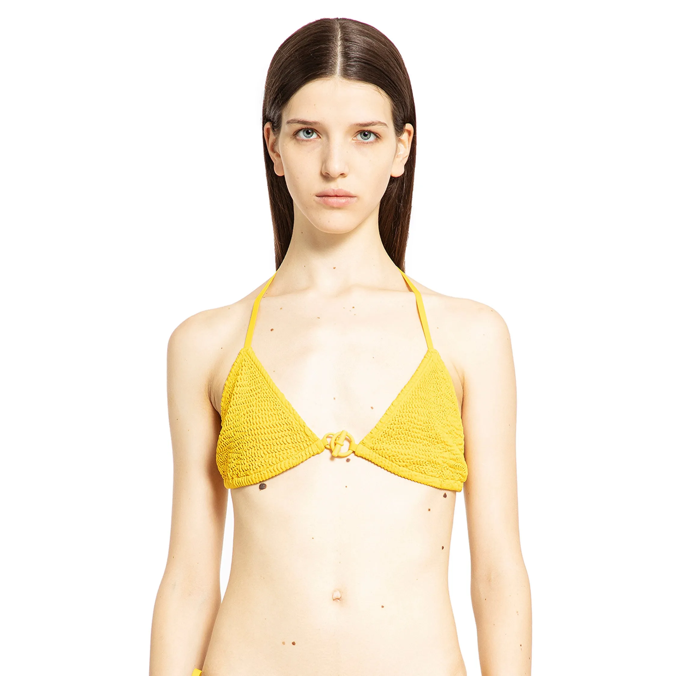 BURBERRY WOMAN YELLOW SWIMWEAR