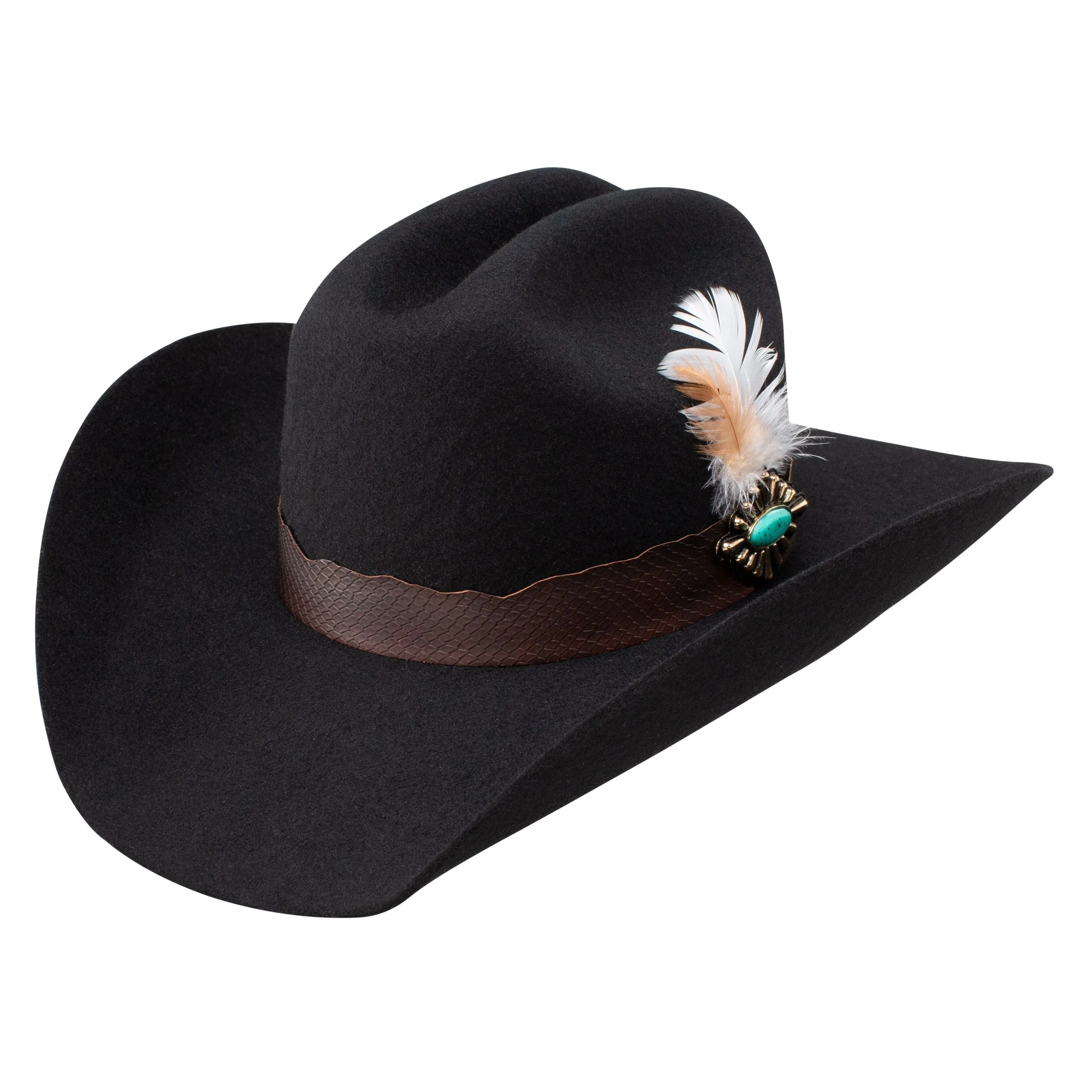 Charlie 1 Horse x Lainey Wilson Saddle Up Fashion Wool Felt Hat in Black