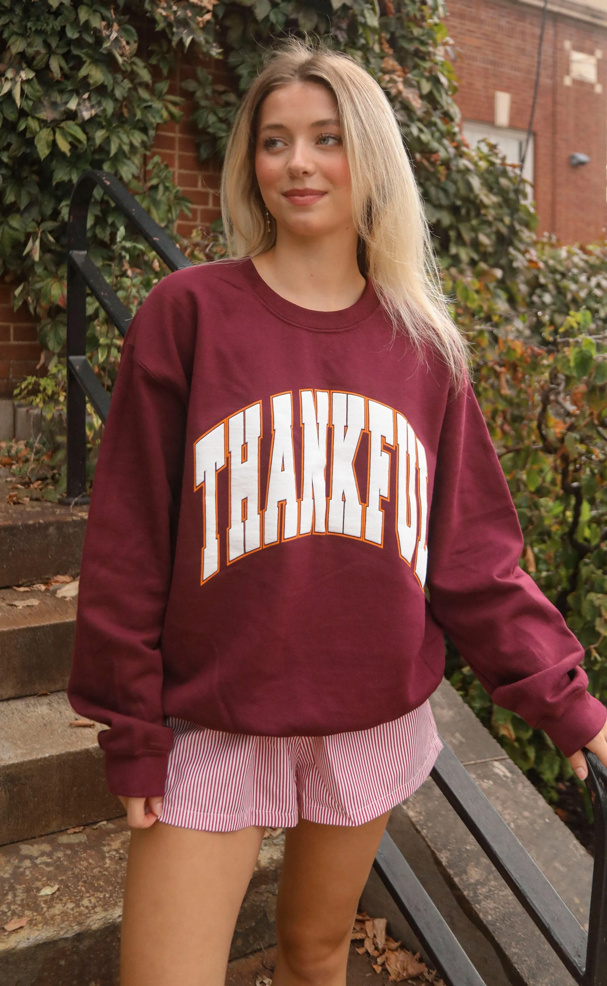 charlie southern: thankful sweatshirt