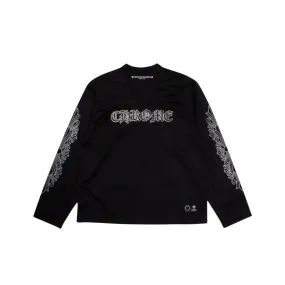 CHROME HEARTS MESH STADIUM FOOTBALL JERSEY BLACK