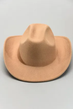 Classic Western-Inspired Hat-Tan