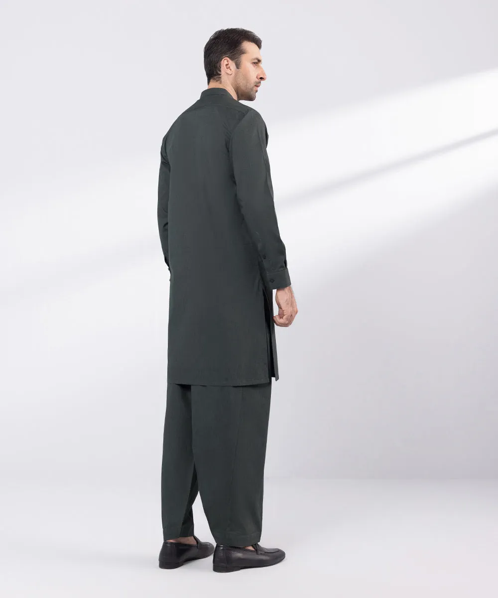 Cotton Jacquard Suit