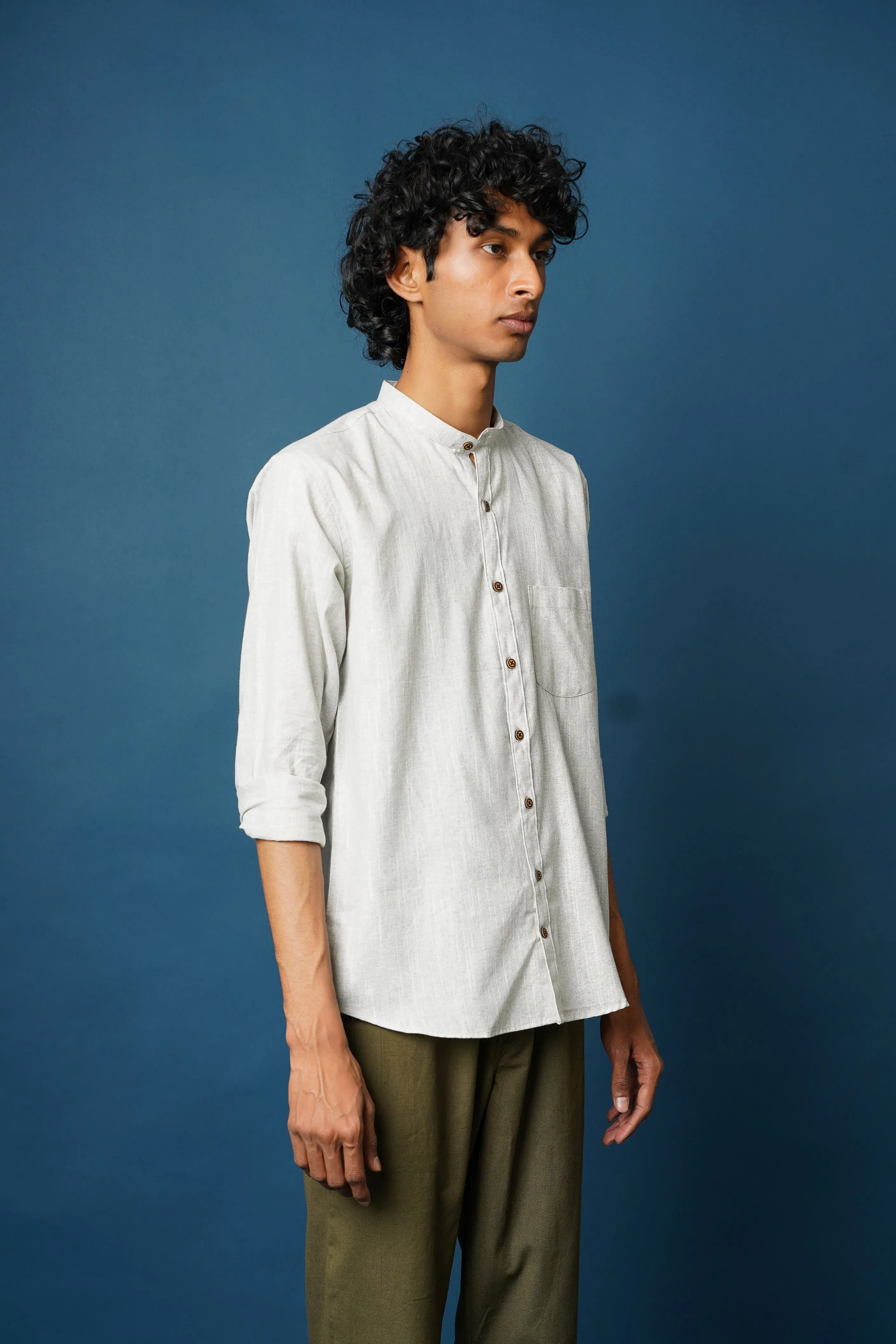 Cotton Men's Full Sleeves Shirt