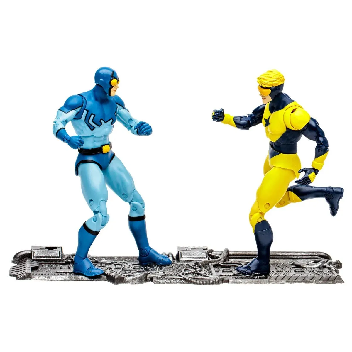 DC Multiverse Booster Gold and Blue Beetle 7" Inch Scale Action Figure 2 Pack - McFarlane Toys