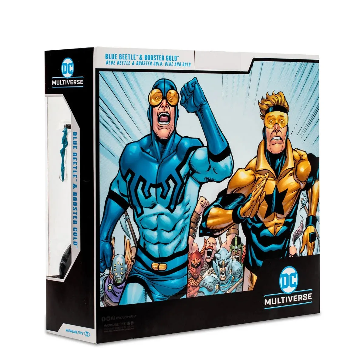 DC Multiverse Booster Gold and Blue Beetle 7" Inch Scale Action Figure 2 Pack - McFarlane Toys