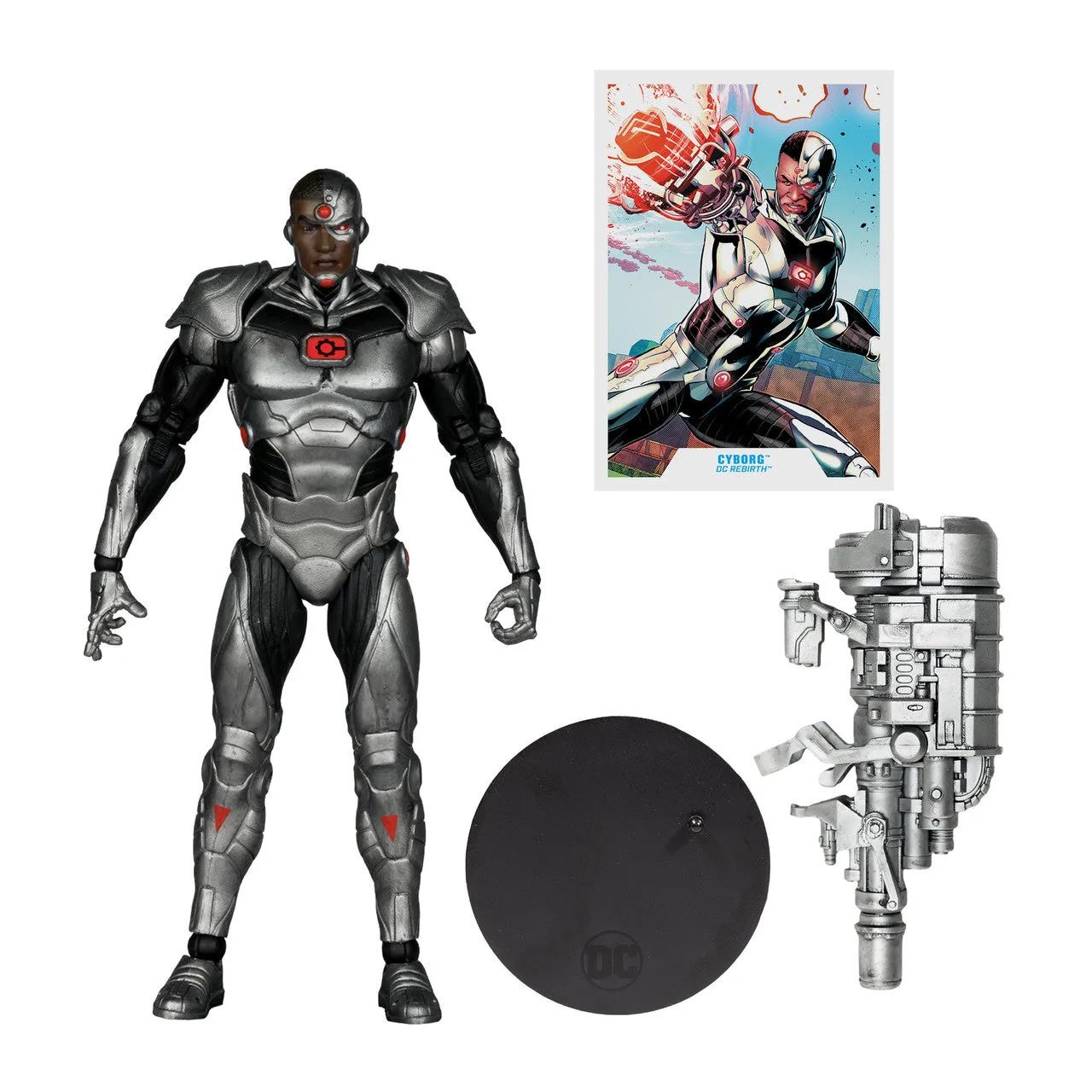 DC Multiverse Cyborg (DC Rebirth) 7" Inch Scale Action Figure - McFarlane Toys