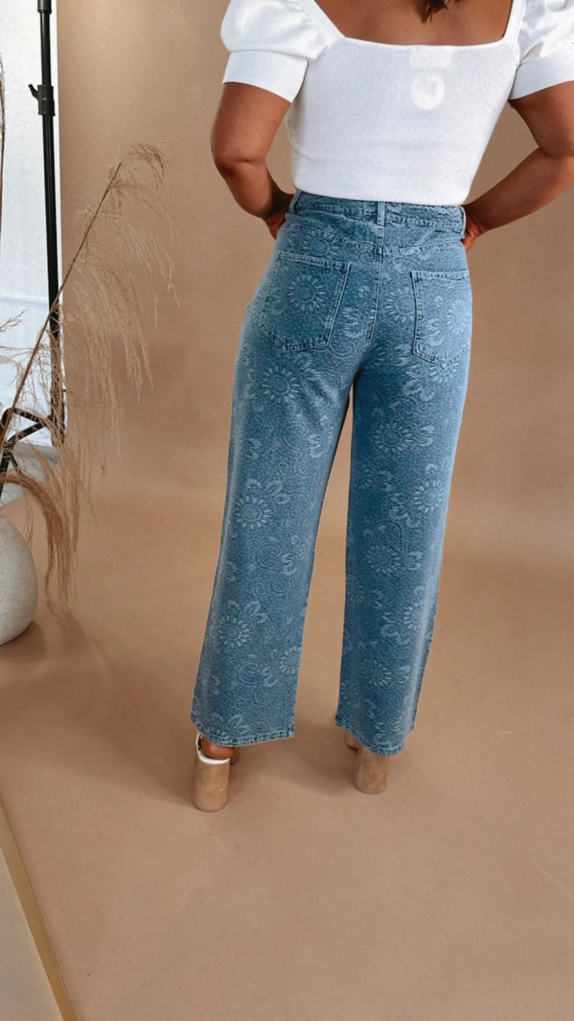 Dixie Denim Printed Jeans