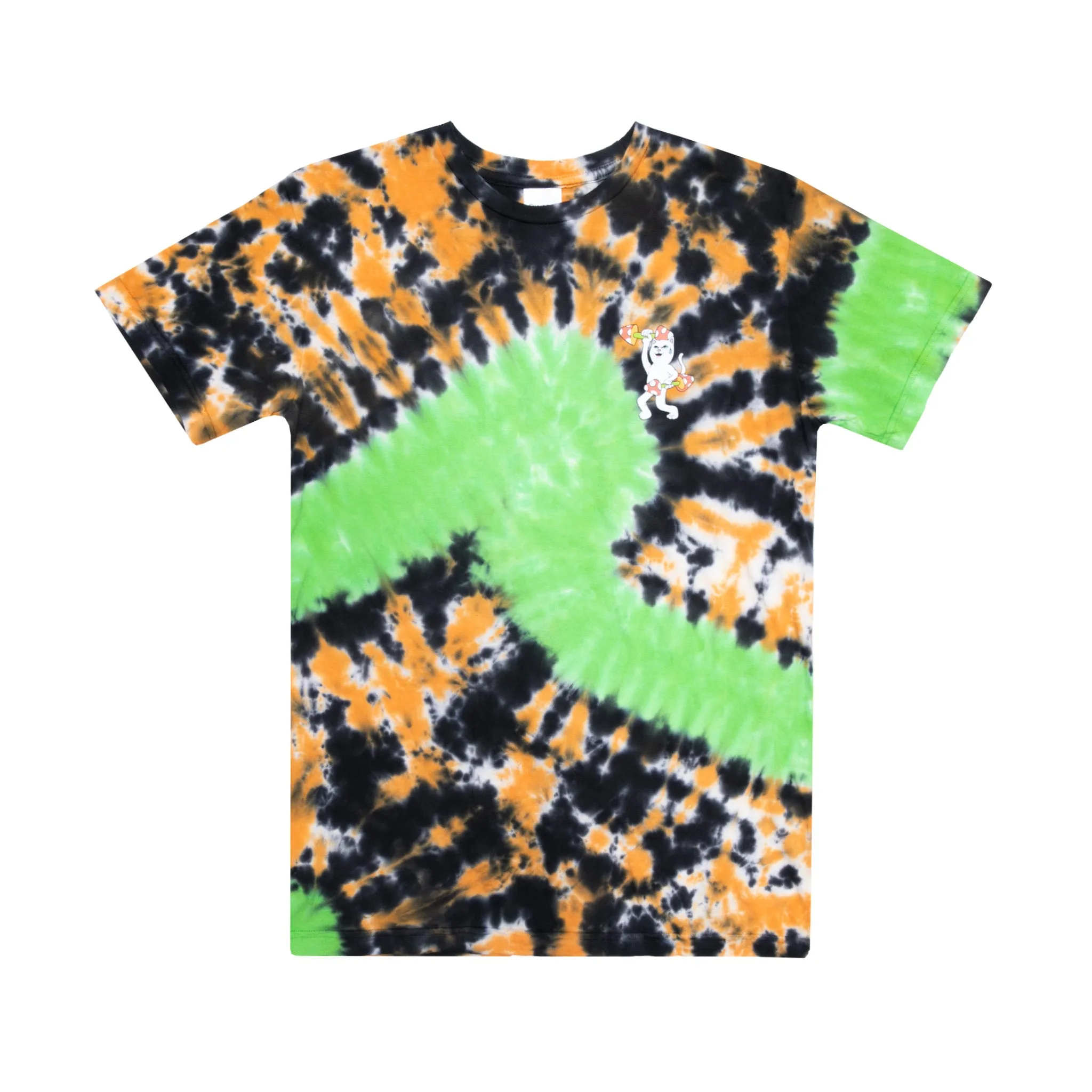 Do You Even Lift Tee (Neon/Black/Orange Loop Dye)