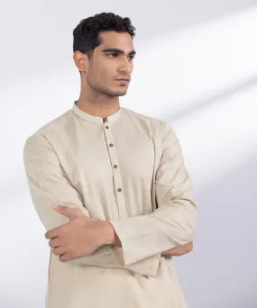 Embroidered Cotton Kurta