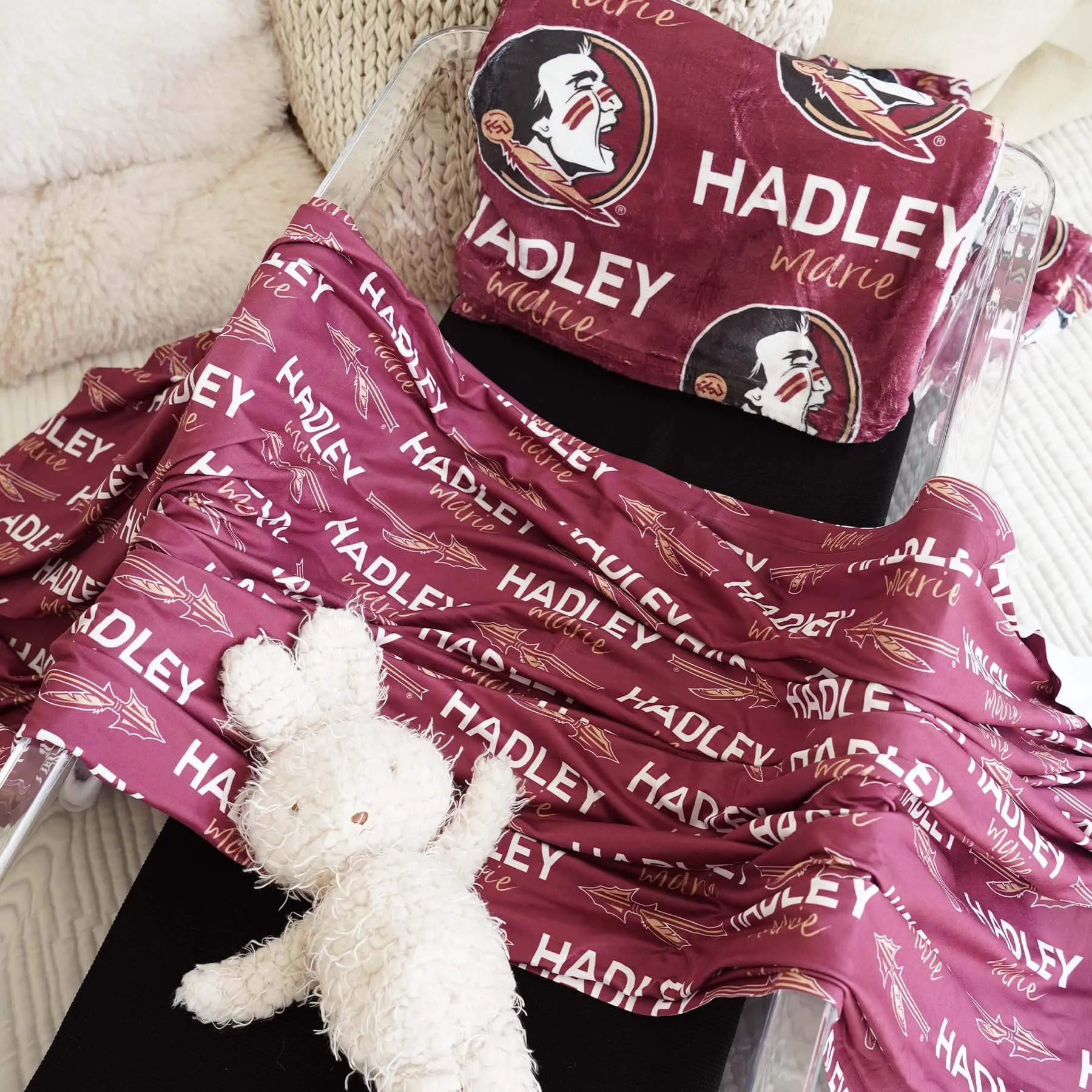 Florida State University | FSU Personalized Swaddle