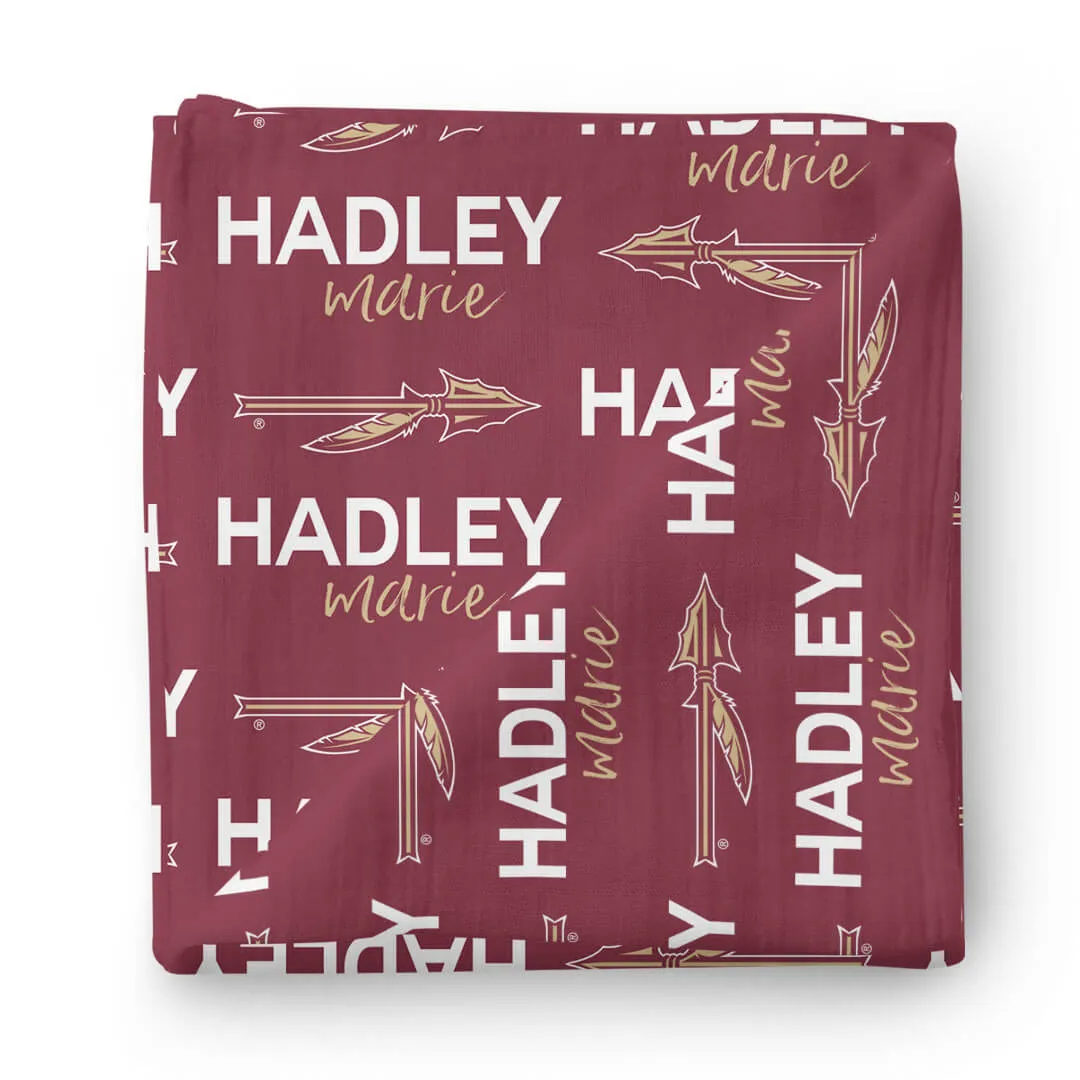 Florida State University | FSU Personalized Swaddle