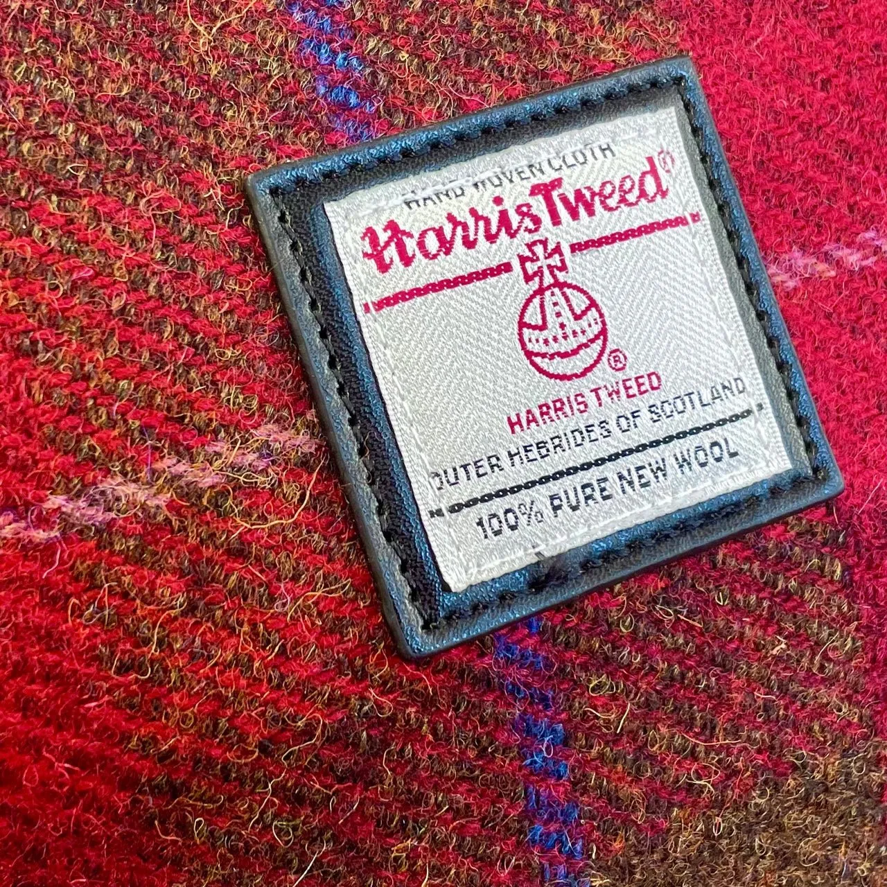 Harris Tweed Bag - Scarlet Red Tartan