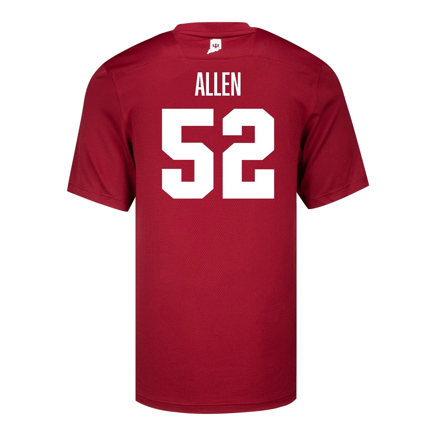 Indiana Hoosiers Adidas #52 Clayton Allen Crimson Student Athlete Football Jersey