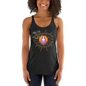 Inhale Peace Exhale All That F*cking Bullshit Women's Racerback Tank