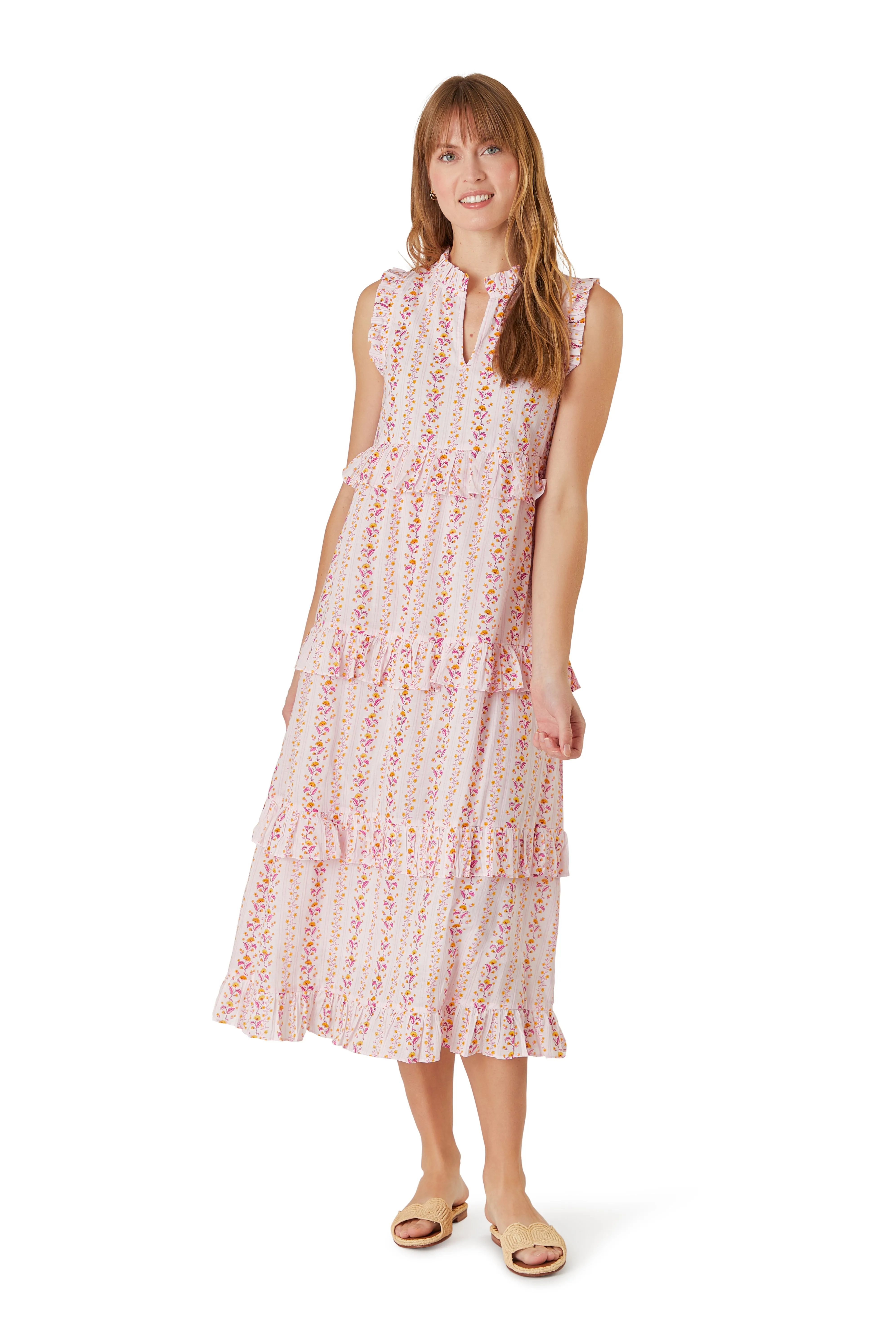 Julia Maxi Dress - Somerset Pink