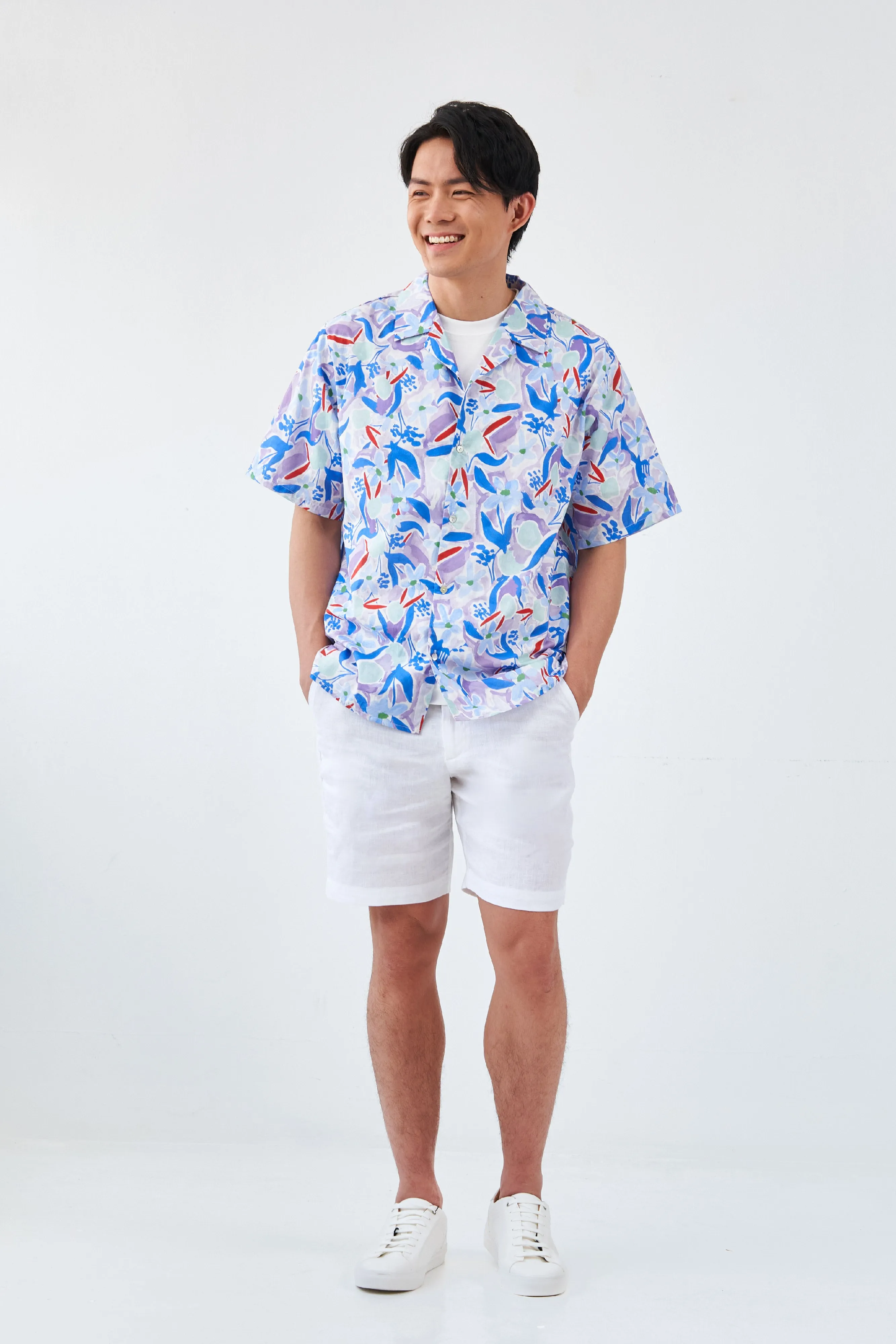 Kahakai Men's Cotton Shirt