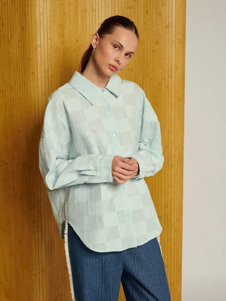 Katy Pleat Back Shirt