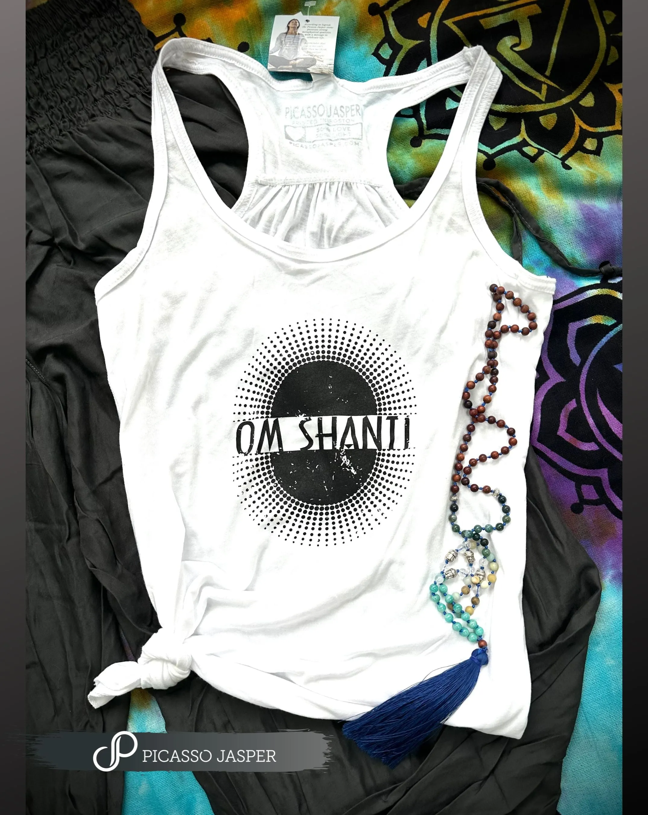 Last Ones! Om Shanti, Racerback Tank