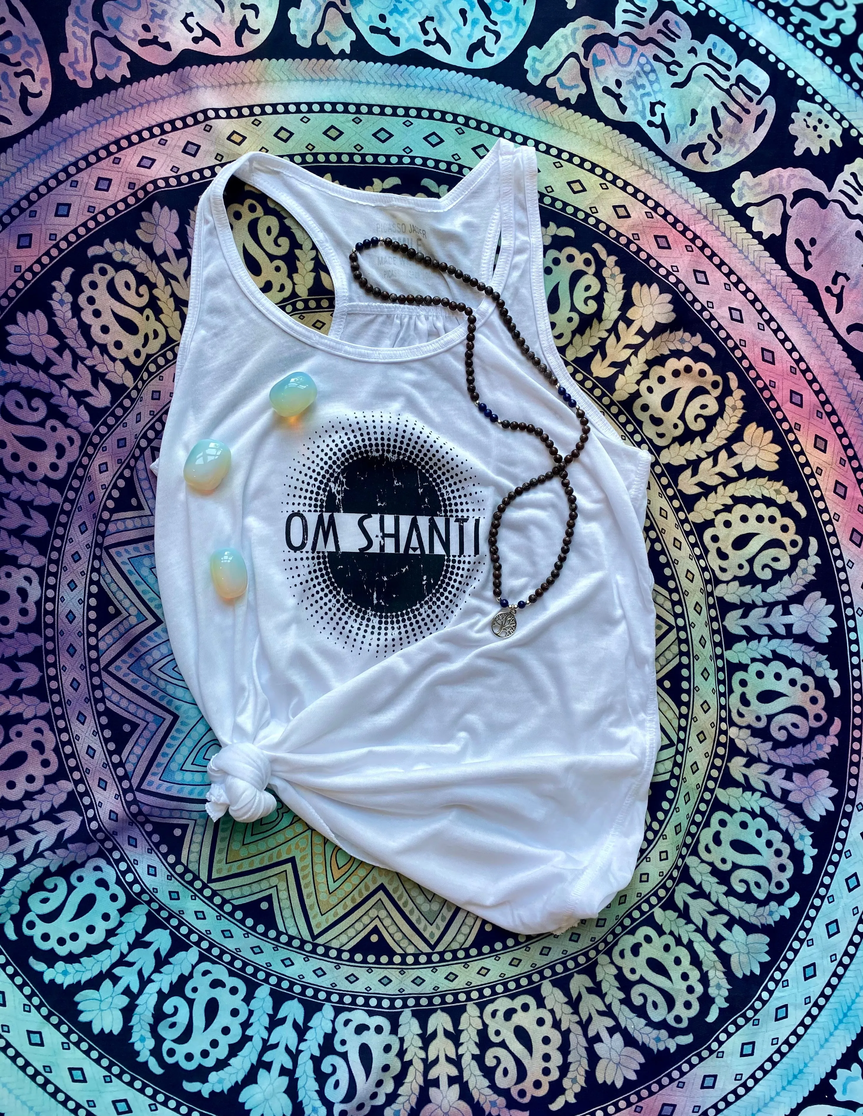 Last Ones! Om Shanti, Racerback Tank