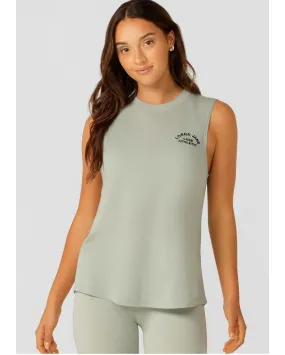 Lorna Jane Lotus Muscle Tank - Iced Matcha