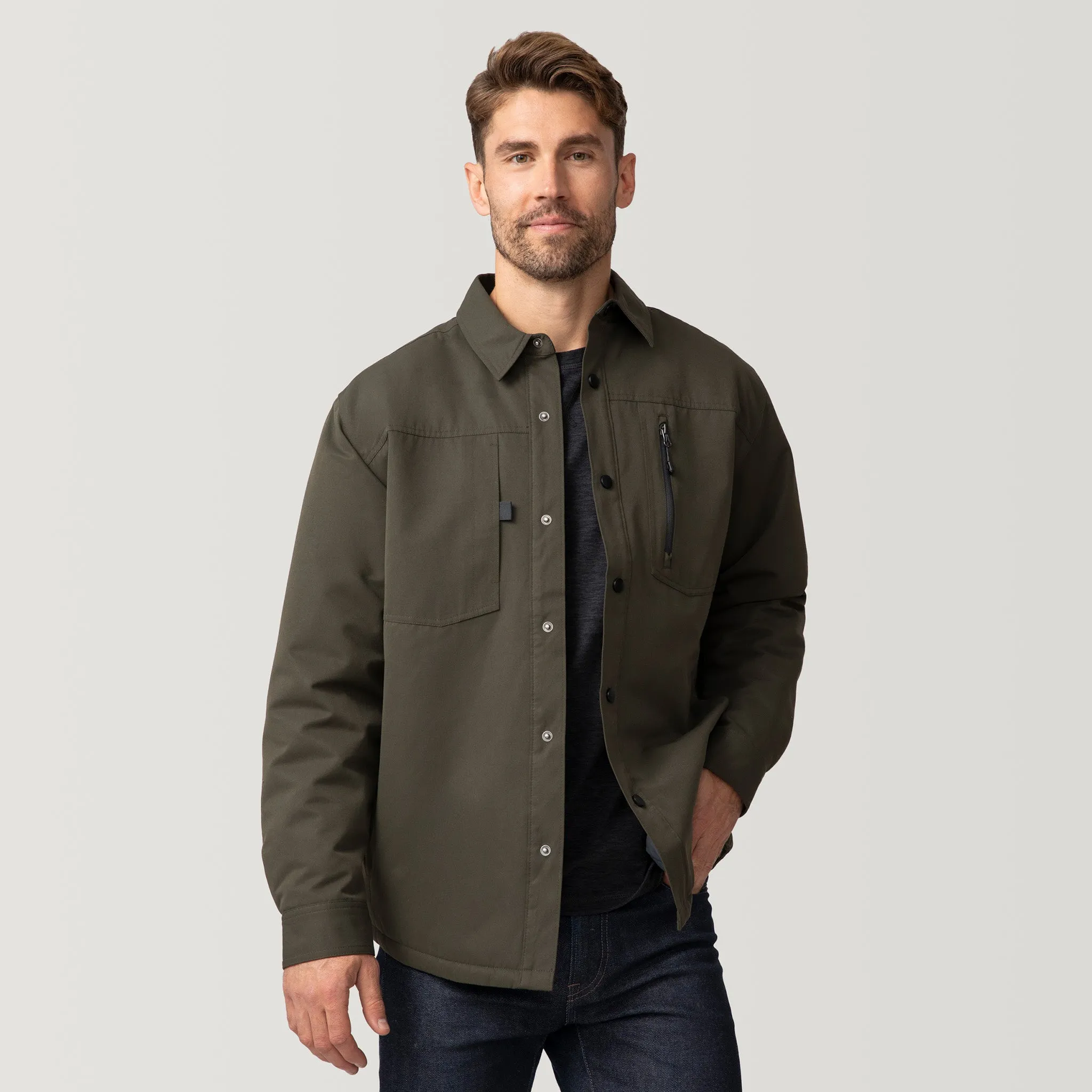 Men's Brawny Canvas Function Work Shirt