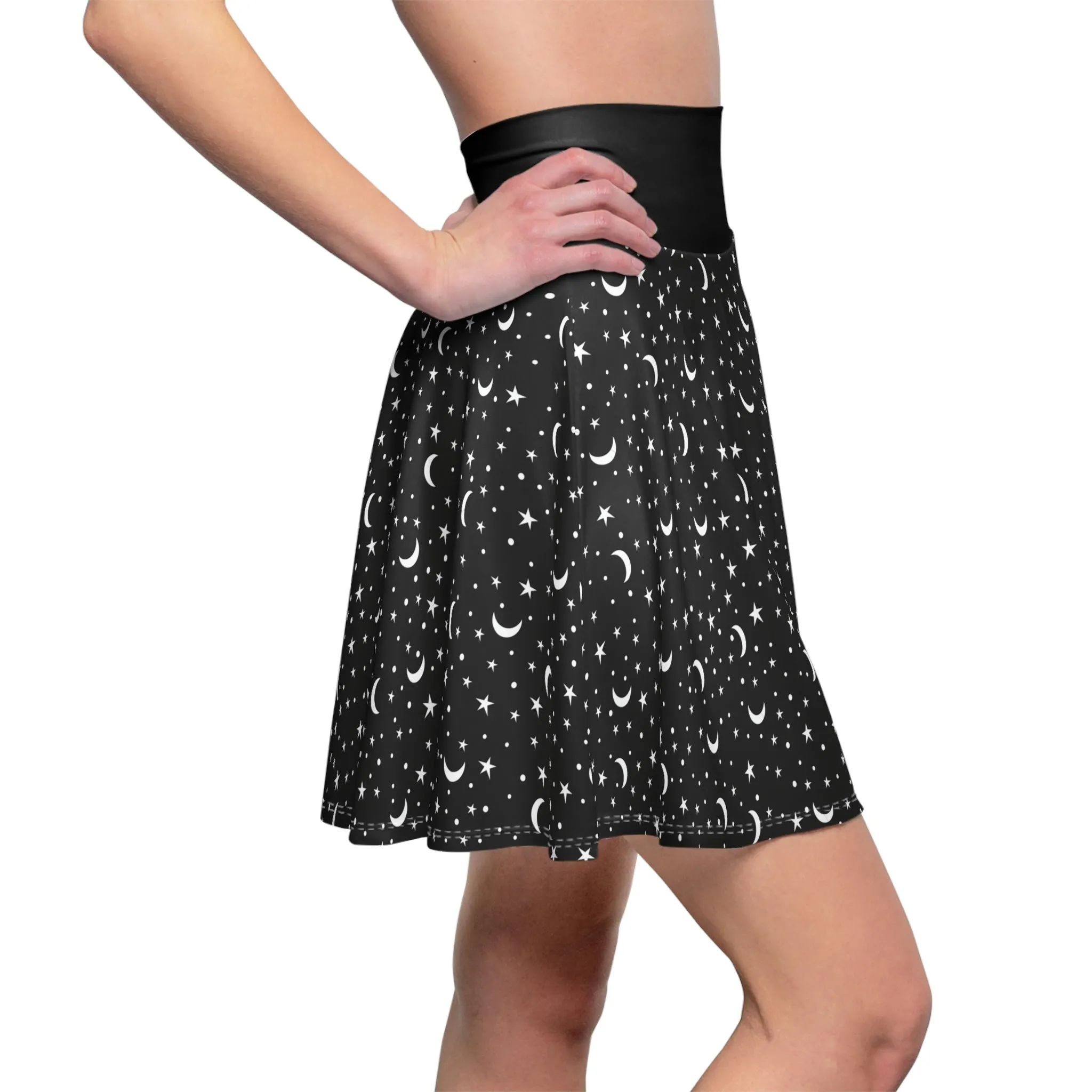 Moons & Stars Skater Skirt