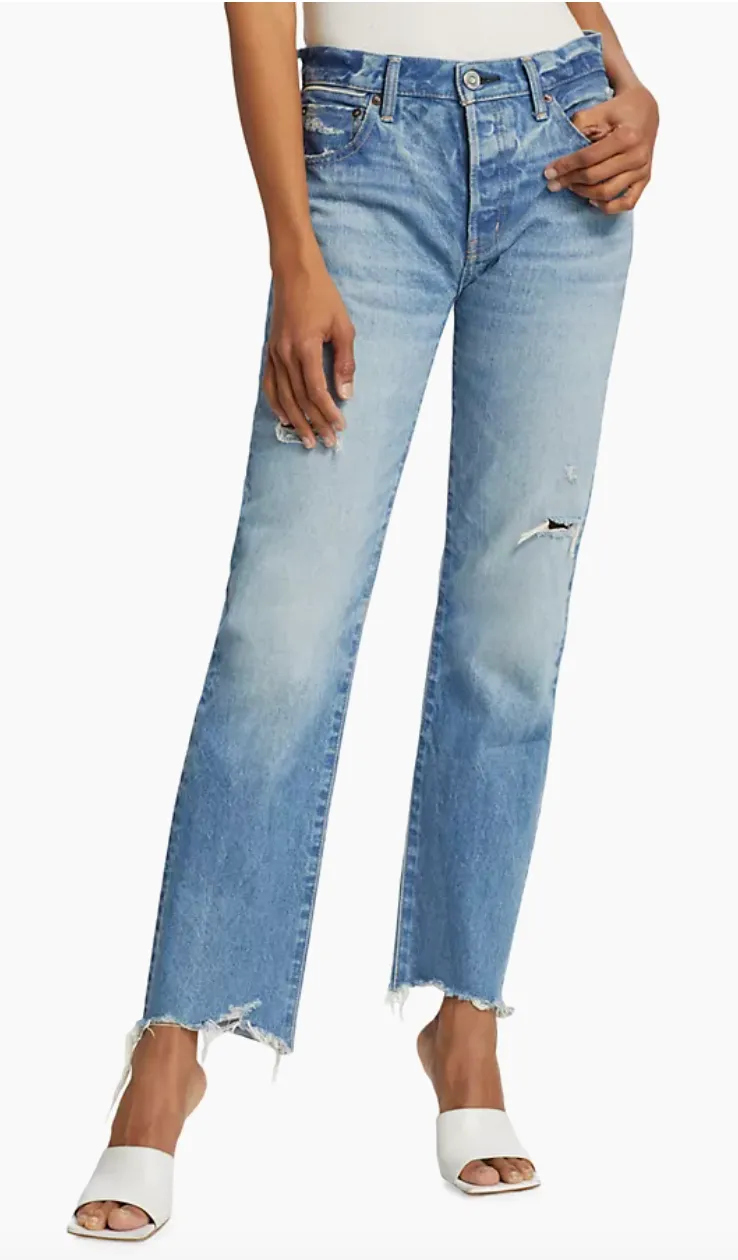 MOUSSY VINTAGE COLEMONT STRAIGHT JEANS